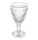 Jogo 4 Taça de Agua Filete Dourado Empire 325 ml - Lyor Jogo 4 Taça de Agua Filete Dourado Empire 325 ml - Lyor