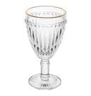 Jogo 4 Taça de Agua Filete Dourado Empire 325 ml - Lyor Jogo 4 Taça de Agua Filete Dourado Empire 325 ml - Lyor