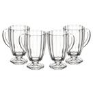 Jogo 4 taças 160ml de vidro para cappuccino Classic Wolff - 20752