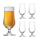 Jogo 4 Taças Copo De Cristal Ecológico Luxo Drinks 340ml