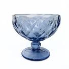 Jogo 4 Taças Sobremesa Stella 400ml Azul