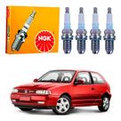 Jogo 4 Vela Ngk Original Gol Gti 2.0 16v Ap Mi 1995 A 1999