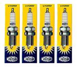 Jogo 4 Velas Ignição - Alfa Romeo 71/77, Apollo 90/92 - F5RFMM Magneti Marelli