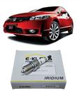 Jogo 4 Velas Iridium Honda Civic Si 2.0 de 2007 a 2011 - Eklass-evi713