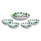 Jogo 5 bowls Salada em Porcelana -L Hermitage Jogo 5 bowls Salada em Porcelana -L Hermitage