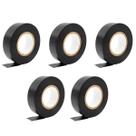 Jogo 5 Fitas Isolantes Anti-Chama PVC 20 Metros