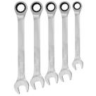 Jogo 5 Peças Chave Fixa Estrela Com Catraca 8 A 14mm Starfer Jogo 5 Peças Chave Fixa Estrela Com Catraca 8 A 14mm Starfer