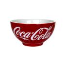 Jogo 6 Bowl Coca-Cola De Porcelana Tigela Redonda 440ml Jogo 6 Bowl Coca-Cola De Porcelana Tigela Redonda 440ml
