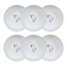 Jogo 6 Bowls Melamina Cumbuca Resistente 600ml Restaurante Jogo 6 Bowls Melamina Cumbuca Resistente 600ml Restaurante
