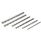 Jogo 6 Brocas de Videa Para Concreto 6mm 7mm 8mm 9mm 10mm 12mm Heavy Duty/Uzzy