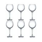 Jogo 6 Cálices Celebra Drink 20cm Vidro 400ml - Nadir