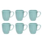 Jogo 6 Canecas de 380ml Ryo Blue Bay Oxford Porcelanas Jogo 6 Canecas de 380ml Ryo Blue Bay Oxford Porcelanas