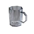 Jogo 6 Canecas Elegante Transparente Com Relevo 500ml