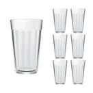 Jogo 6 Copo Americano Long Drink 345ml Vidro Cerveja Nadir