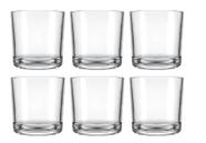 Jogo 6 Copo Bar Whisky Drink Cerveja Água Dose 265 Ml Barman