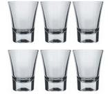 Jogo 6 Copo De Vidro Dose Shot 60Ml Cachaça Bar Pinga