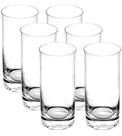 Jogo 6 Copos 250ml 13,5cm Barware Em Cristal Ecológico Bohemia