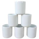 Jogo 6 copos 300ml - Kit Porcelana branca (2)