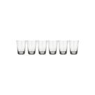 Jogo 6 Copos Água Cerveja Caldereta 300 Ml Vidro Liso 7401