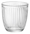 JOGO 6 COPOS ÁGUA SUCO BORMIOLI ROCCO LINE VIDRO 290ml 9x9x9cm TRANSPARENTE