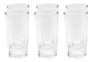 Jogo 6 Copos Água Suco Vidro Conjunto 350ml 14 X 7,5