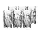 Jogo 6 Copos Altos Forest 350ml Cristal Ecológico Jogo 6 Copos Altos Forest 350ml Cristal Ecológico