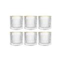Jogo 6 Copos Baixos Pisa Vidro Borda Dourada 340ml A9,2cm Jogo 6 Copos Baixos Pisa Vidro Borda Dourada 340ml A9,2cm