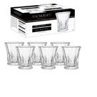 Jogo 6 Copos Cristal Baixo Glacial 215ml - Hauskraft