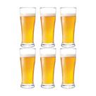 Jogo 6 Copos de Cerveja Chopp Bar Pub de Vidro Rostock 300ml Cristar