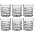 Jogo 6 Copos de Cristal 310ml Esplanada Baixo 9,3cm L Hermitage Cozinha Servir