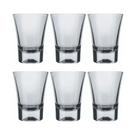 Jogo 6 Copos de Dose de Cachaça Olé Vidro 45 ml - Nadir