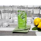 Jogo 6 copos de vidro 330ml suco agua long drink resistente