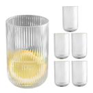 Jogo 6 Copos De Vidro Versalhes Cameratta Grafiatto 420ml