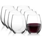 Jogo 6 Copos De Vidro Vinho Drinks Sucos Cerveja 530ml Pasabahce