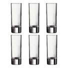 Jogo 6 copos dose shot vodka tequila 70ML vidro transparente