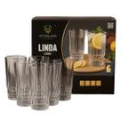 Jogo 6 Copos Linda 270ml Casambiente