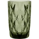 JOGO 6 COPOS LONG DRINK 13x8x8cm 370ml VIDRO VERDE
