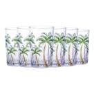 Jogo 6 Copos Palm Tree 350ml