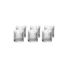 Jogo 6 Copos Vidro 330ml Haus Concept