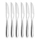 Jogo 6 Facas de Churrasco Aço Inox Premium Design Lagoa Classic - Tuut Jogo 6 Facas de Churrasco Aço Inox Premium Design Lagoa Classic - Tuut