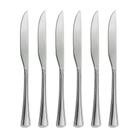 Jogo 6 Facas de Mesa Aço Inox Cor Prata Linha Silver Em Casa Tem Jogo 6 Facas de Mesa Aço Inox Cor Prata Linha Silver Em Casa Tem