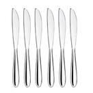 Jogo 6 Facas de Mesa Aço Inox Premium Design Lagoa Classic - Tuut