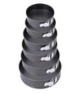 Jogo 6 Forma Fundo Removivel Antiaderente Aro18 Ao 28 Teflon