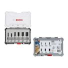 Jogo 6 Fresas Retas Standard Encaixe 6Mm Bosch Jogo 6 Fresas Retas Standard Encaixe 6Mm Bosch