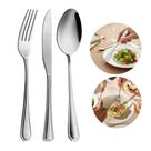 Jogo 6 Garfos 6 Colheres E 6 Facas Aço Inox Cor Prata Linha Silver Em Casa Tem 21cm Jogo 6 Garfos 6 Colheres E 6 Facas Aço Inox Cor Prata Linha Silver Em Casa Tem 21cm