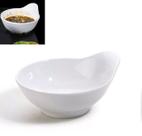 Jogo 6 Molheira Pote Bowl em Melamina 200ml Alça Finger Food