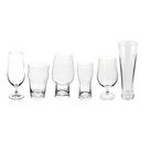 Jogo 6 peças cerveja Bierhaus cristal l 300/380/400ml -Bohemia