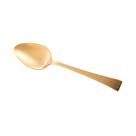Jogo 6 peças Colher para mesa de aço inox PVD Dourado Berna c/caixa Wolff - 71791
