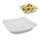 Jogo 6 Pote Tigela Bowl 650ml Saladeira em Melamina Quadrada