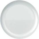 Jogo 6 Pratos Raso Opaline Blanc 27 cm - 554529 Nadir Figueiredo